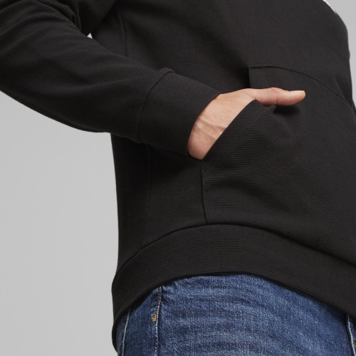 Puma Džemperis Vyrams Ess Elevated Hoodie Black 675975 01