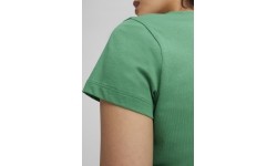 Damska koszulka Puma ESS+ Script Tee, zielona, 679315 86