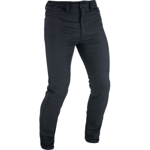 Męskie jeansy motocyklowe Oxford Original Approved CE Slim Fit Black