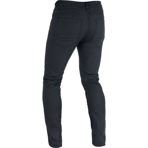 Męskie jeansy motocyklowe Oxford Original Approved CE Slim Fit Black