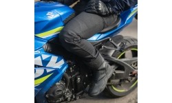 Męskie jeansy motocyklowe Oxford Original Approved CE Slim Fit Black