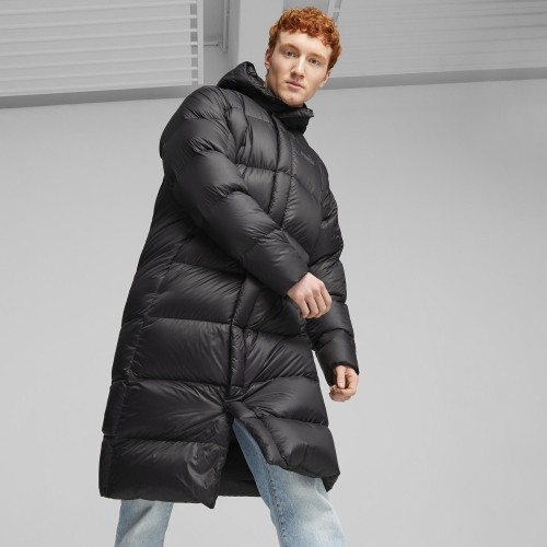 Puma Lightweight Hooded męska kurtka puchowa czarna 675377 01