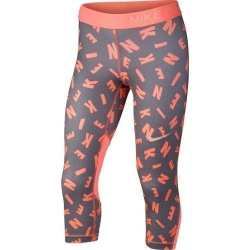 Nike szorty młodzieżowe G Np Cpri Aop2 Coral Grey AH3950 036