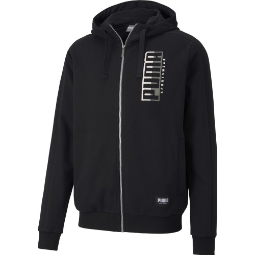 Bluza Puma Athletics Hooded, czarna 581350 01