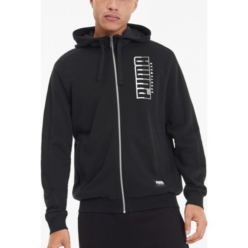 Bluza Puma Athletics Hooded, czarna 581350 01