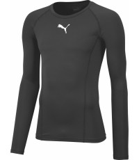 Koszulka młodzieżowa Puma Liga Baselayer Tee, czarna 655921 03