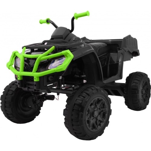 Pojazd Quad XL ATV, pilot zdalnego sterowania 2 4 GHZ czarno-zielony