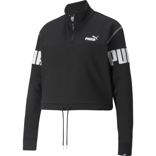 Damska bluza Puma Power Half-Zip czarna 855941 01