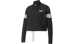 Damska bluza Puma Power Half-Zip czarna 855941 01
