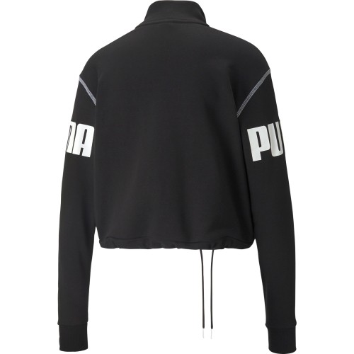 Damska bluza Puma Power Half-Zip czarna 855941 01
