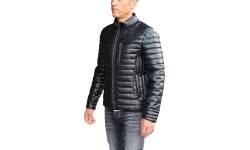 J.Style skórzana kurtka męska czarna 11Z8186