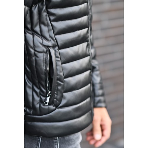 J.Style Odinė Striukė Vyrams Black 11Z8186