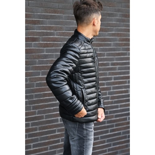 J.Style Odinė Striukė Vyrams Black 11Z8186