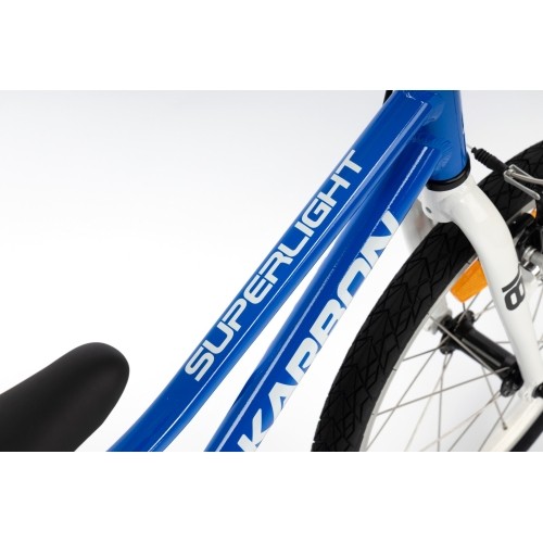 Dviratis Karbon Superlight Automatic 18 niebieski