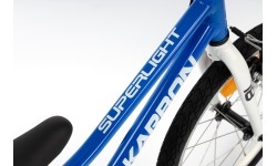 Dviratis Karbon Superlight Automatic 18 niebieski