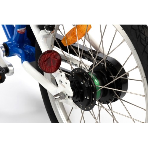 Dviratis Karbon Superlight Automatic 18 niebieski