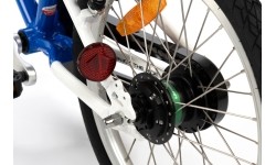 Dviratis Karbon Superlight Automatic 18 niebieski