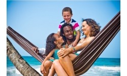 Podwójny hamak ogrodowy Amazonas Barbados Mocca, Dla 2 osób