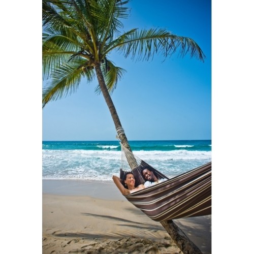 Podwójny hamak ogrodowy Amazonas Barbados Mocca, Dla 2 osób