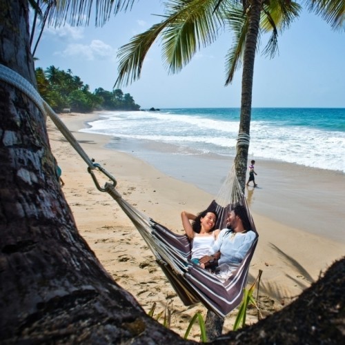 Podwójny hamak ogrodowy Amazonas Barbados Mocca, Dla 2 osób