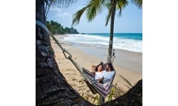 Podwójny hamak ogrodowy Amazonas Barbados Mocca, Dla 2 osób