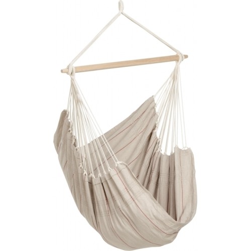 Hamak do siedzenia ogorodowy Wiszące krzesło Amazonas Artista, Beżowy