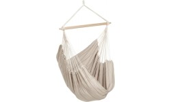 Hamak do siedzenia ogorodowy Wiszące krzesło Amazonas Artista, Beżowy