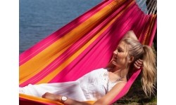 Hamak ogrodowy turystyczny Amazonas Santana, Różowy