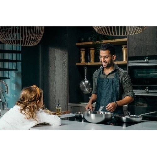 Patelnia WOK ze stali nierdzewnej Skottsberg 28cm
