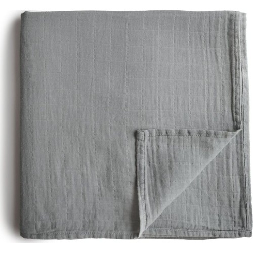 Swaddle Mushie Belgian Grey