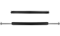 Rozporowy drążek do podciągania treningowy Spokey Relever - czarny, 62-100 cm