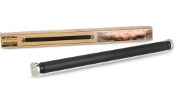 Rozporowy drążek do podciągania treningowy Spokey Relever - czarny, 62-100 cm