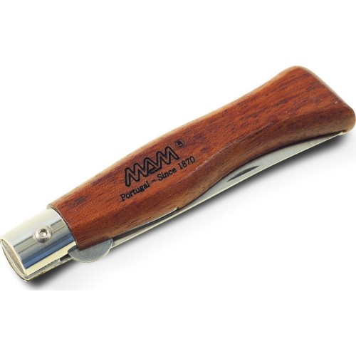 Nóż składany z bezpieczną blokadą MAM Douro 2006, drewno bubinga, 7,5cm