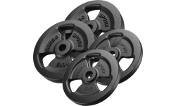 Zestaw obciążeń żeliwnych Marbo, 30 kg / 2x10 kg + 2x5 kg