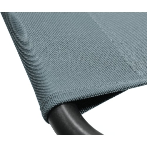 Składany leżak kempingowy BERLIN szary