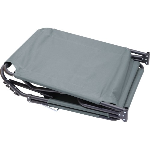 Składany leżak kempingowy BERLIN szary