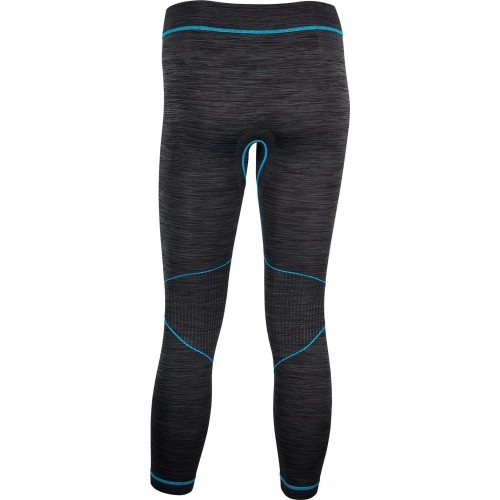 Termiczne legginsy damskie AVENTO 0774 Rozm. 42, czarno-turkusowe