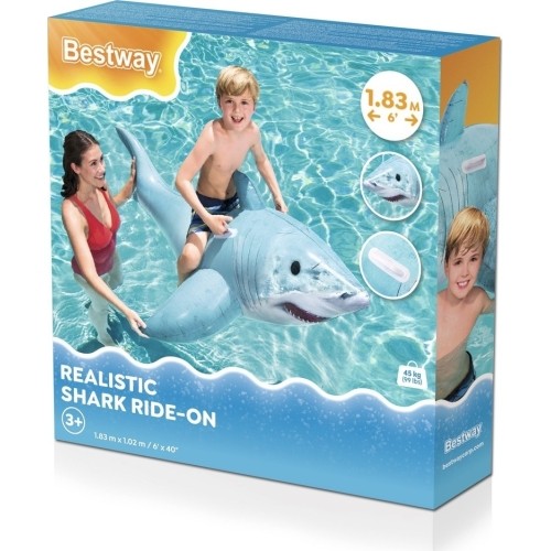 Rekin dmuchany do pływania Bestway - 183x102 cm, 41405 6893