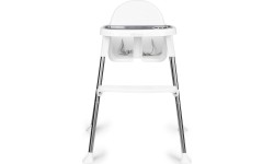 Krzesełko fotelik do karmienia 2w1 tacka pasy ECOTOYS