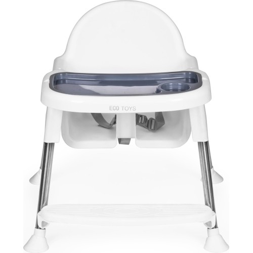 Krzesełko fotelik do karmienia 2w1 tacka pasy ECOTOYS