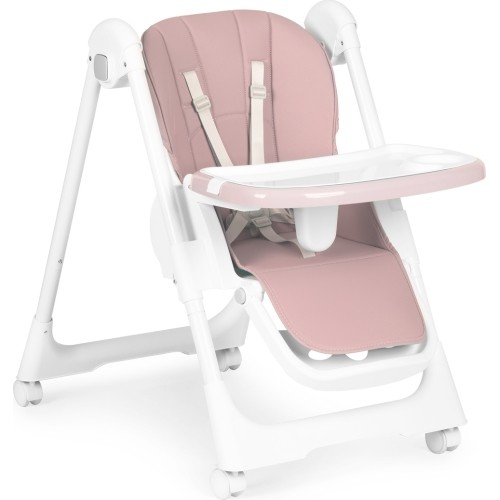 Regulacja wysokości krzesełka do karmienia Paski z ekoskóry Podwójna tacka