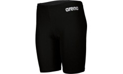 B Team Swim Jammer Solid Black-W 10-11