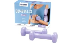 Zestaw hantli winylowych Spokey SHAPE 2x 0,5 kg