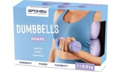 Zestaw hantli winylowych Spokey SHAPE 2x 0,5 kg