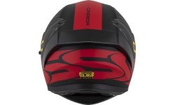 Kask motocyklowy Cassida Orbit Multivers Matte Black/Red/Gray/Yellow