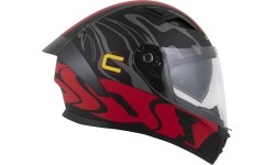 Kask motocyklowy Cassida Orbit Multivers Matte Black/Red/Gray/Yellow