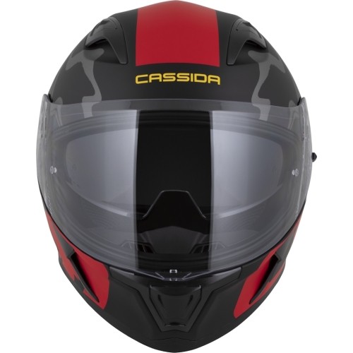 Kask motocyklowy Cassida Orbit Multivers Matte Black/Red/Gray/Yellow