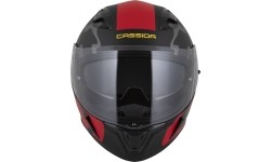 Kask motocyklowy Cassida Orbit Multivers Matte Black/Red/Gray/Yellow