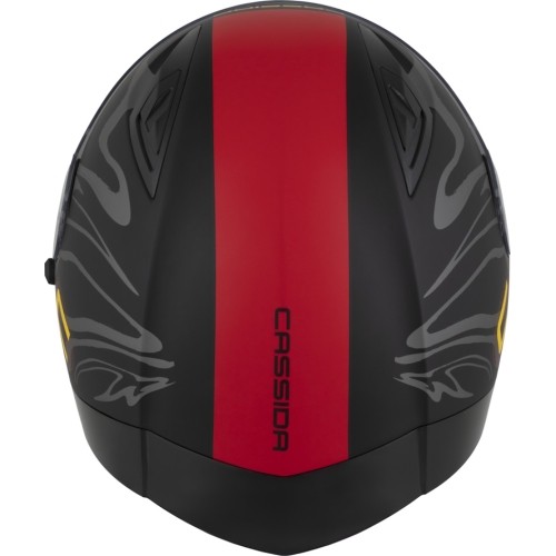 Kask motocyklowy Cassida Orbit Multivers Matte Black/Red/Gray/Yellow