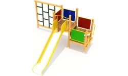 Drewniany plac zabaw dla dzieci Model 4-B